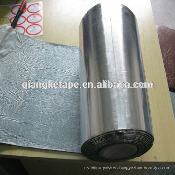 metal car's soundproof & insulation silver aluminum self adhesive butyl tape